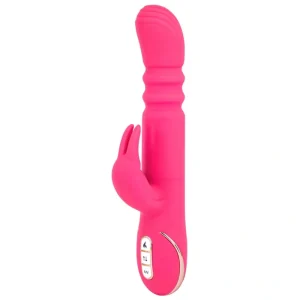Vibromasseur Lapin Chauffant à Poussée Automatique
