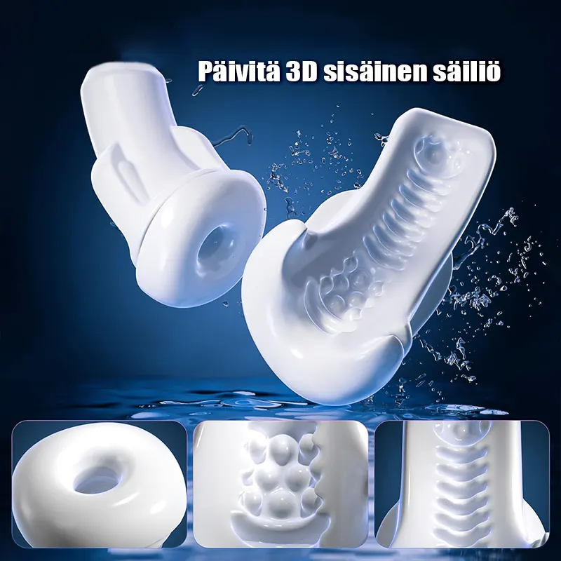 Masturbateur Vibrant Rétractable avec Poignée Ergonomique 05