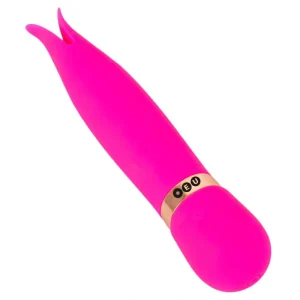 Vibromasseur Clitoridien Double Tête Flexible pour Stimulation Intense