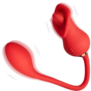 Vibromasseur à langue Bullet à double vibration 6 en 1