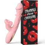 Vibromasseur lapin réaliste pour femmes hommes débutants