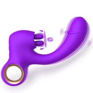 Vibromasseur Double Lick Swing – Vibration puissante étanche