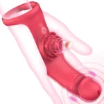 Vibrateur portable pour stimulation C et G-spot simultanée