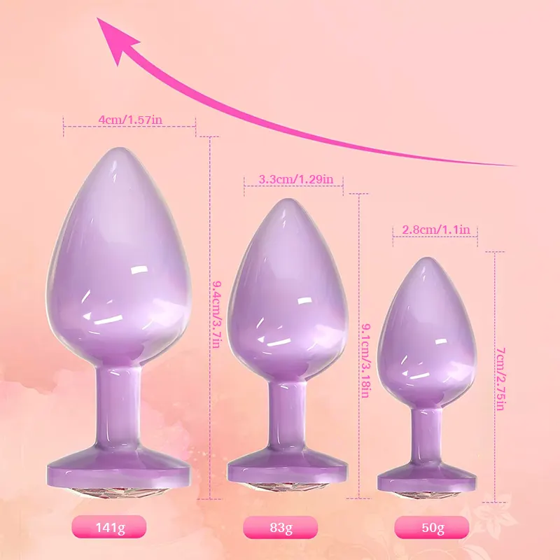 Plug Anal Cœur Petit – Idéal Débutant 1