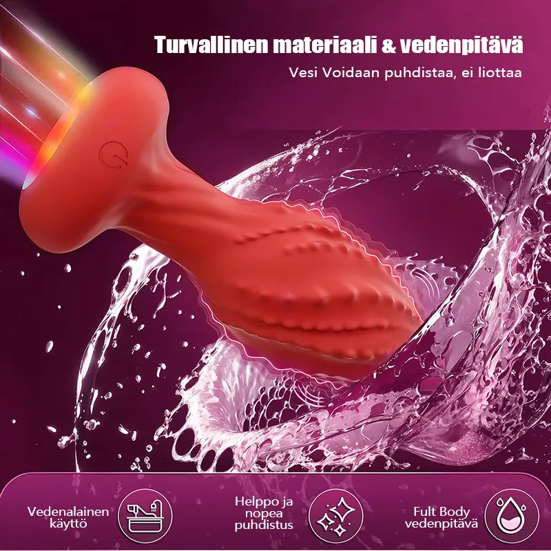 Vibromasseur Anal Télécommandé Rotatif 01