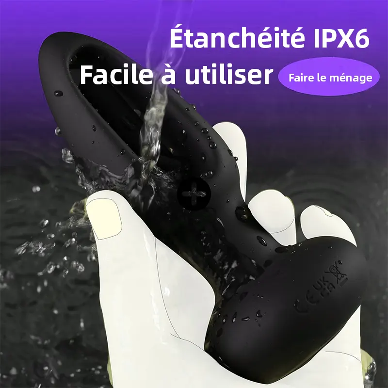 Plug anal télécommandé avec 10 modes de vibration 2
