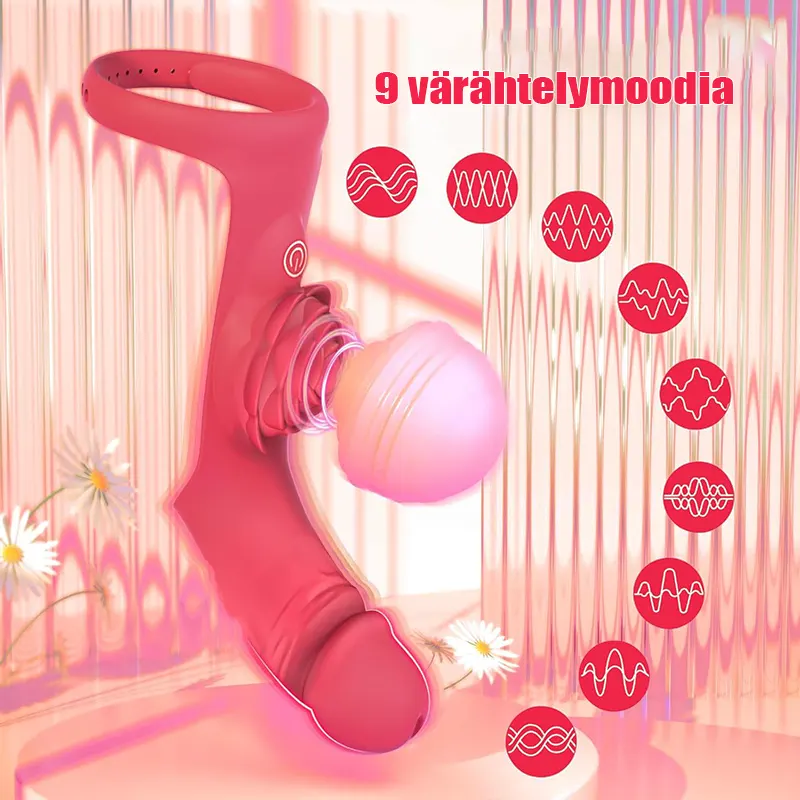 Vibrateur portable pour stimulation C et G-spot simultanée 2