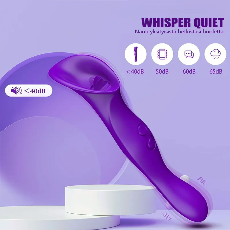 Stimulateur 9 Modes Lick & Vibration pour une stimulation intense 3