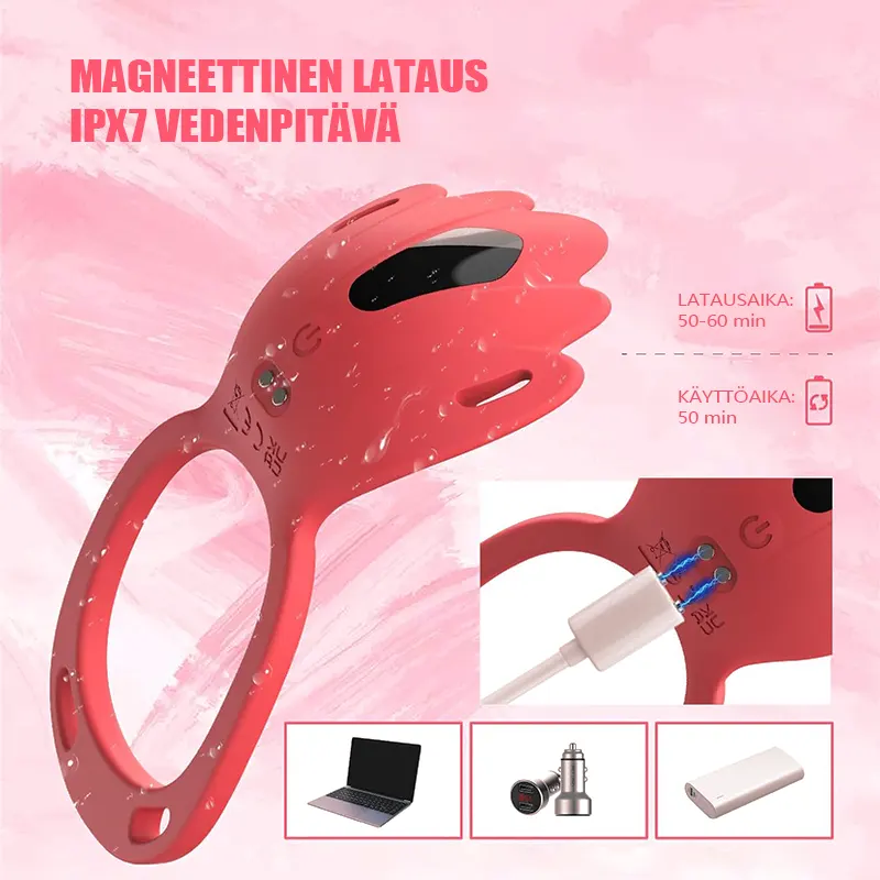 Vibro Rose à Porter – Discret et Télécommandé 4