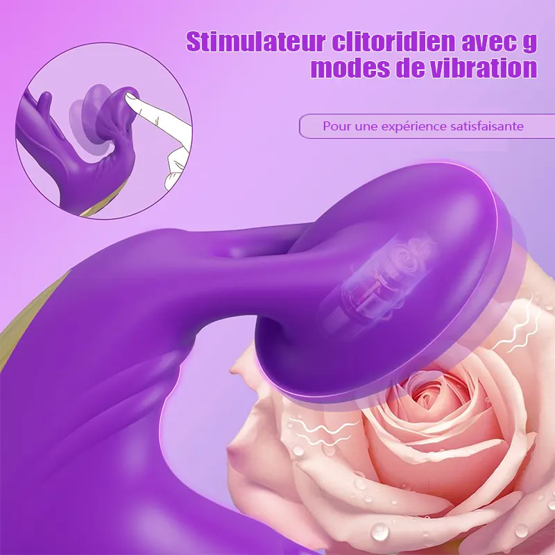 Vibromasseur télécommandé portable pour le point G 4