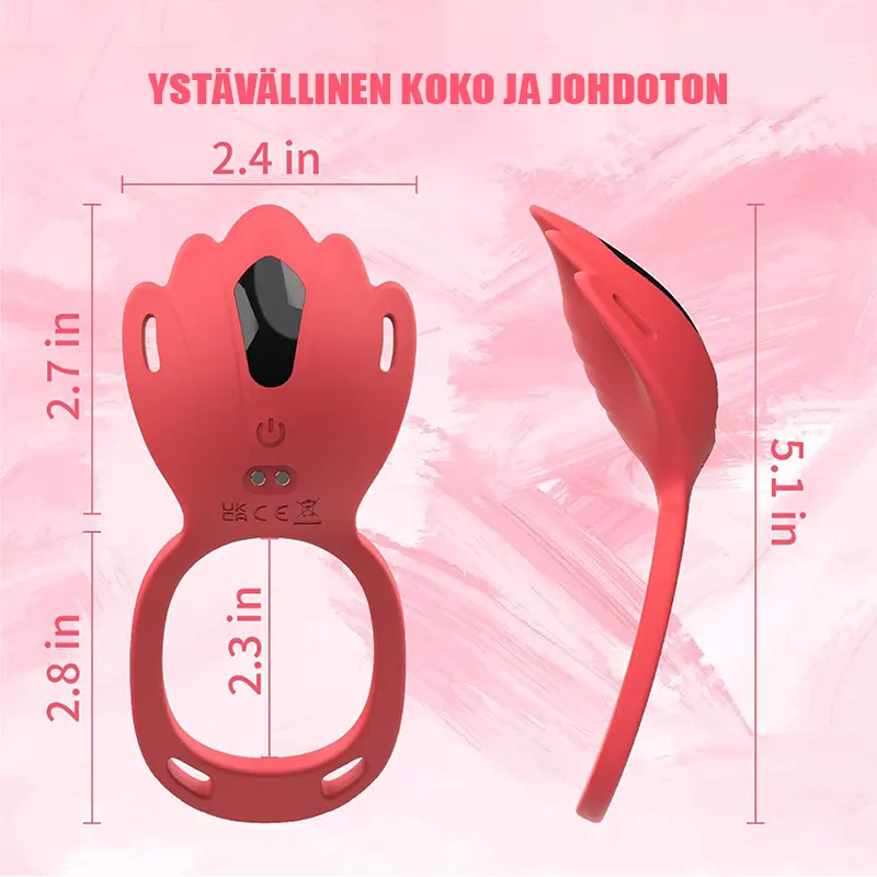 Vibro Rose à Porter – Discret et Télécommandé 5