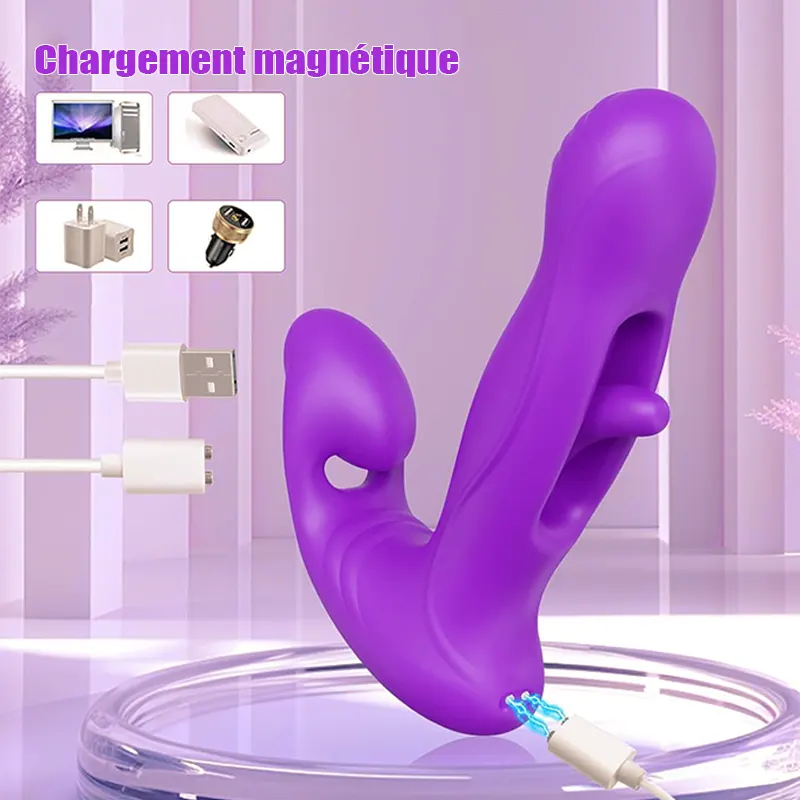 Vibromasseur télécommandé portable pour le point G 5