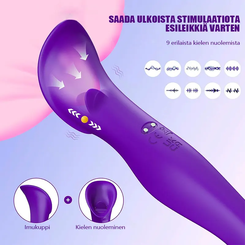 Stimulateur 9 Modes Lick & Vibration pour une stimulation intense 5