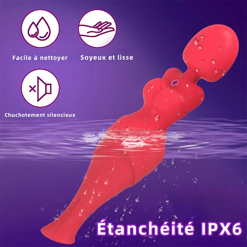 Vibromasseur 2-en-1 pour stimulation clitoridienne 6