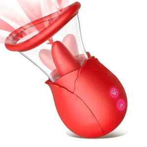 Vibromasseur Lèche-Langue et Succion pour Femme