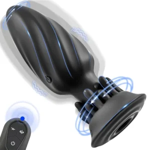 Plug anal vibrant rotatif 10 modes – Prostate homme