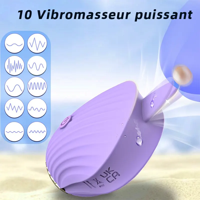 Stimulateur clitoridien mini avec langue pour femmes