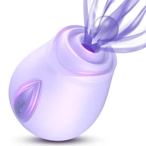 Stimulateur clitoridien à large embout pour masturbation féminine
