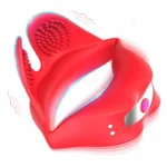 Anneau vibrant pour pénis + mini vibro rouge discret