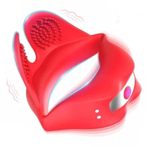 Anneau vibrant pour pénis + mini vibro rouge discret