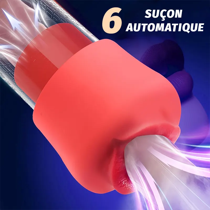 Pompe à pénis automatique avec vibration et fonction d’aspiration