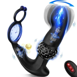 Vibromasseur télécommandé pour stimulation de la prostate