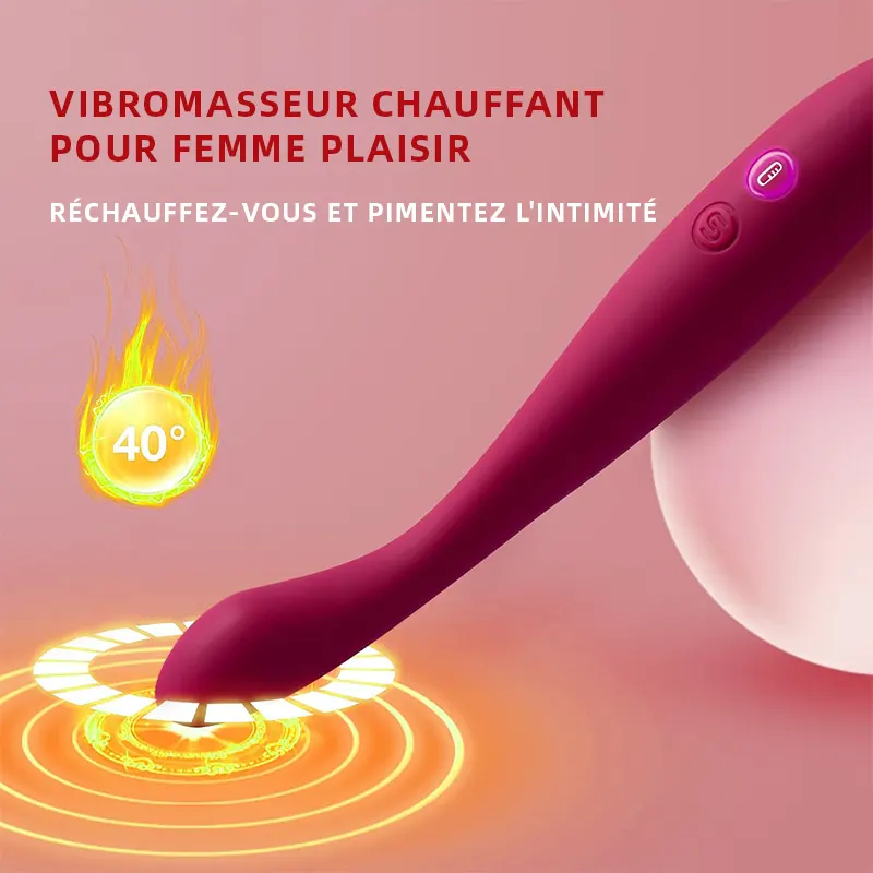 Vibromasseur Doigt Étanche Point G et Clitoris