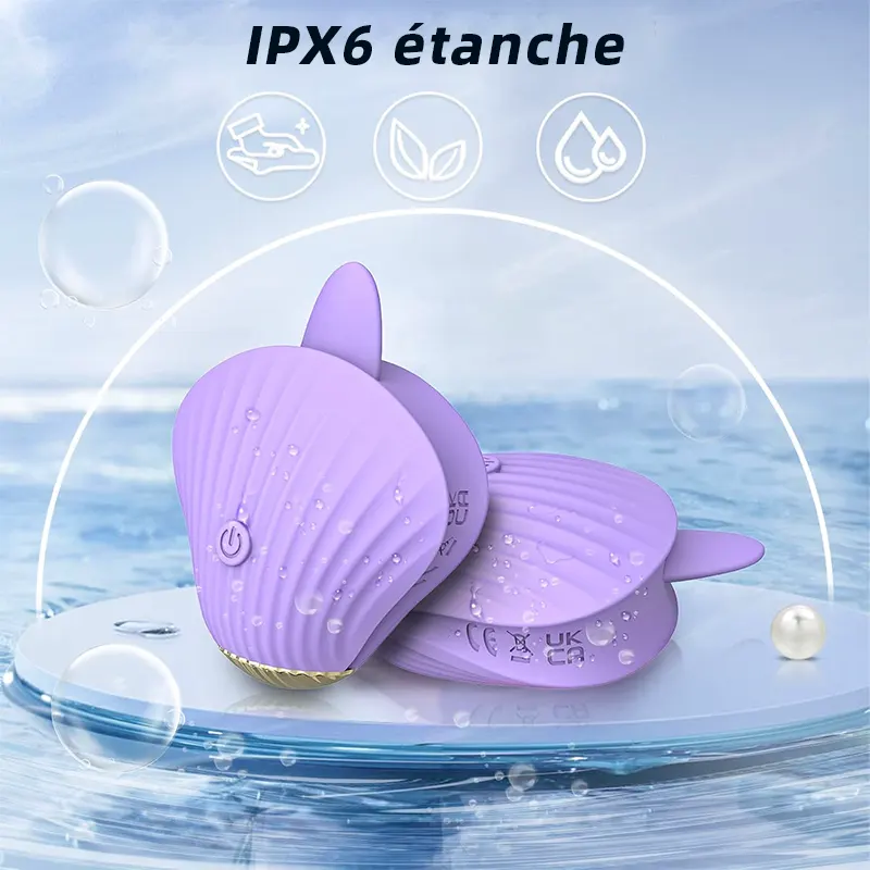 Stimulateur clitoridien mini avec langue pour femmes
