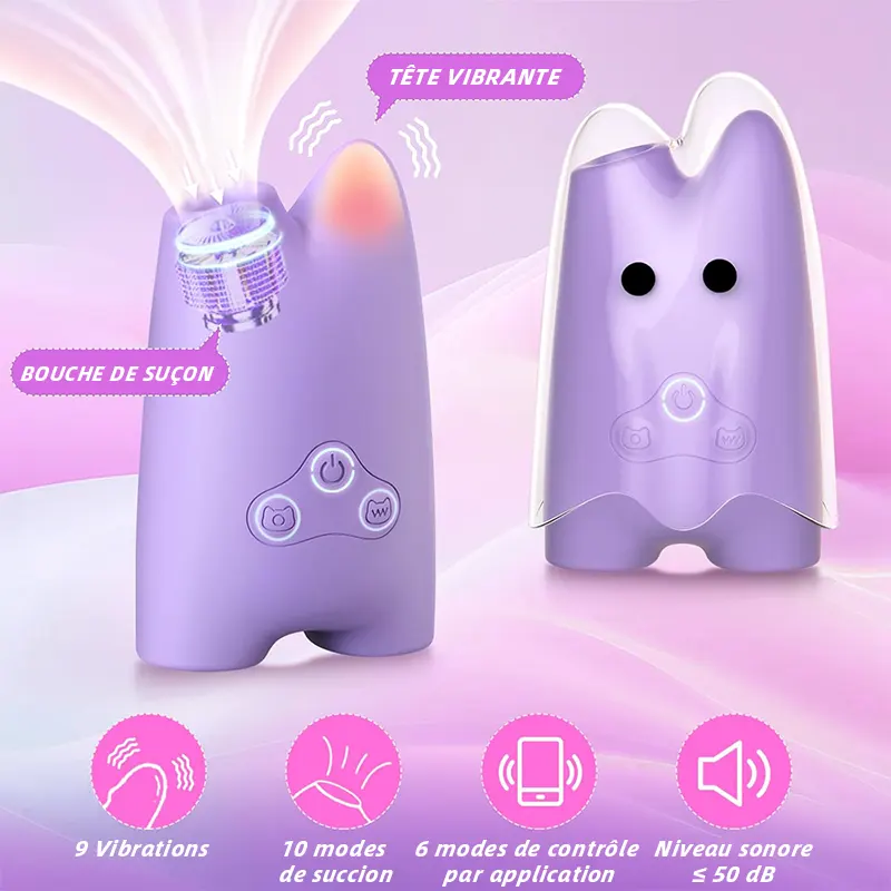 Stimulateur Ghost point G – Vibromasseur féminin discret