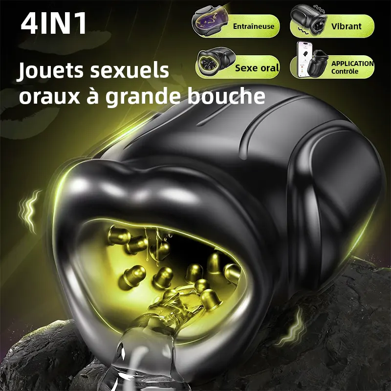 Masturbateur App Connecté pour Hommes Stimulateur Pénien