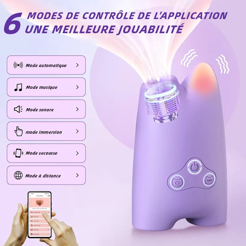 Stimulateur Ghost point G – Vibromasseur féminin discret