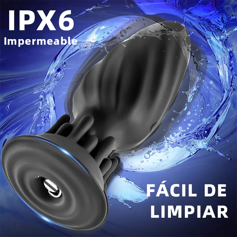 Plug anal vibrant rotatif 10 modes – Prostate homme