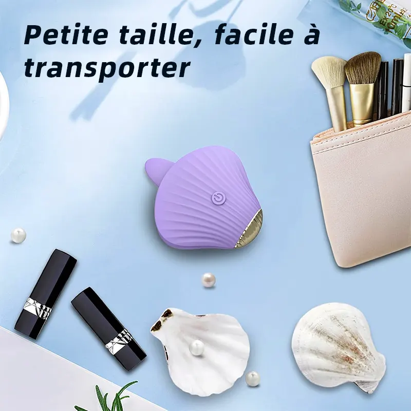Stimulateur clitoridien mini avec langue pour femmes
