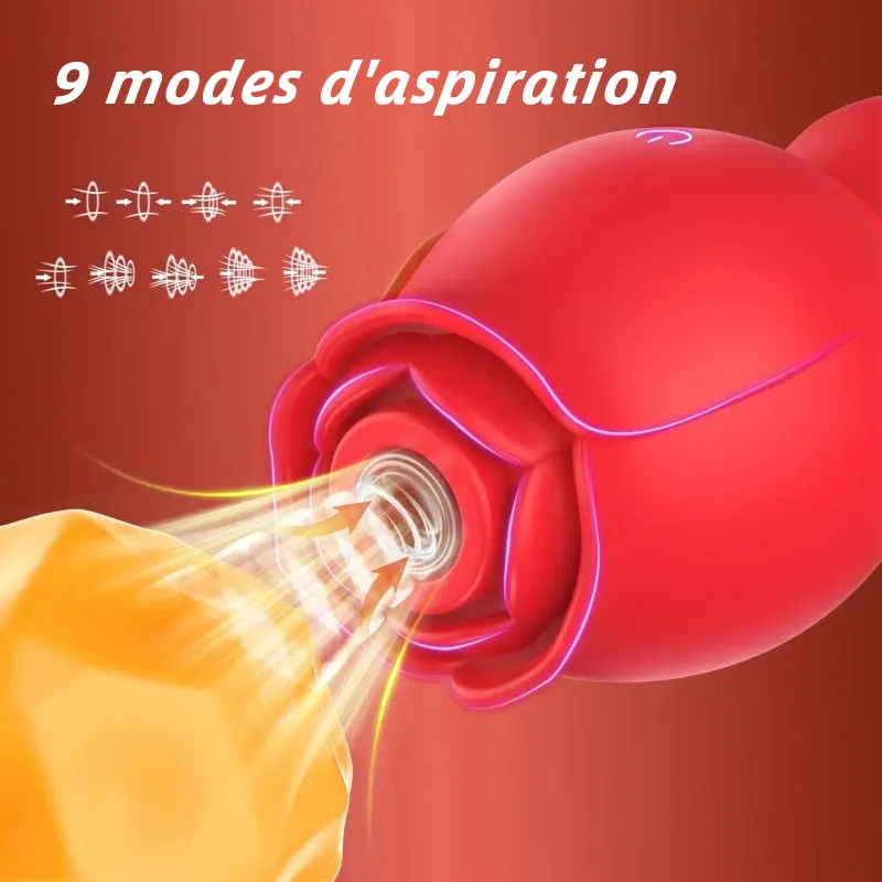 Rose Toy Vibrant avec Langue 360° – Stimulateur Clitoridien