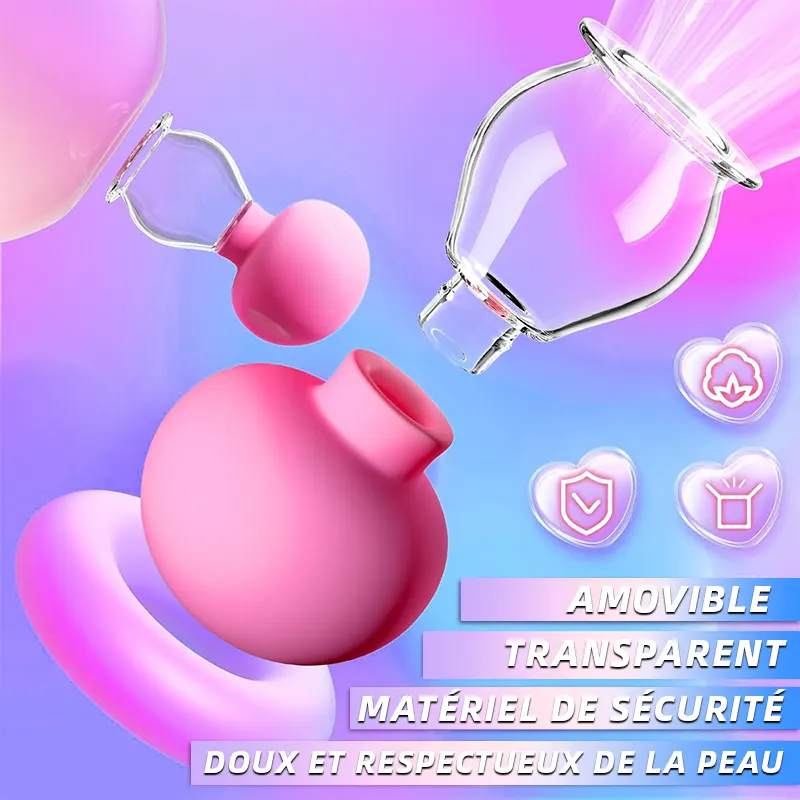 Aspirateurs Manuels en Silicone – Stimulateurs pour Tétons