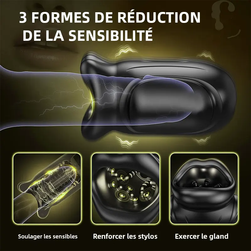 Masturbateur App Connecté pour Hommes Stimulateur Pénien