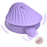 Stimulateur clitoridien mini avec langue pour femmes