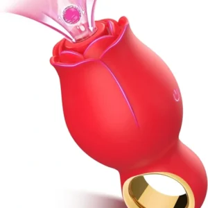 Rose Toy Vibrant avec Langue 360° – Stimulateur Clitoridien
