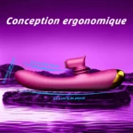 Vibromasseur Brosse 360° – Point G et Clitoris en Plaisir