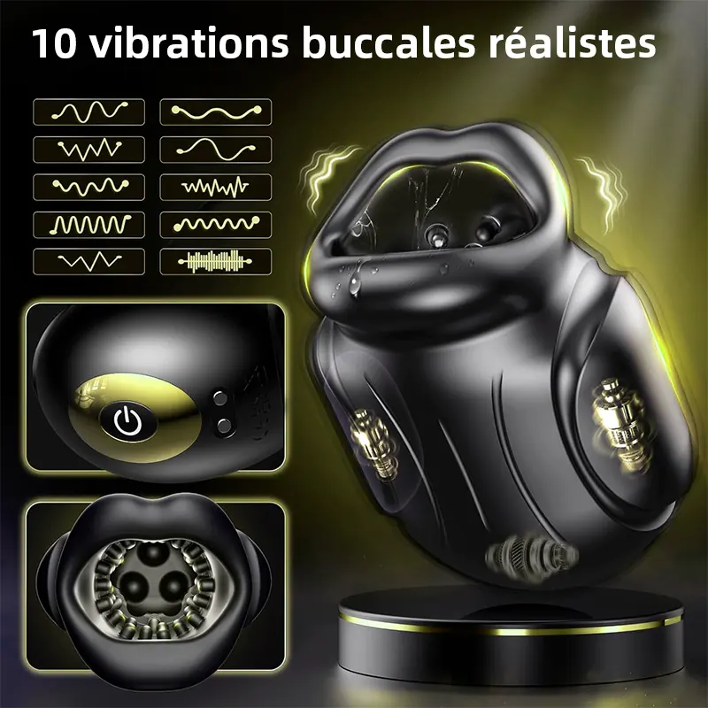 Masturbateur App Connecté pour Hommes Stimulateur Pénien