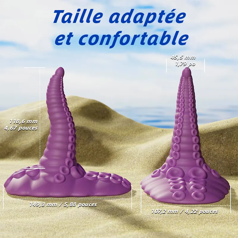 Gode Monstre à 10 Modes – Vibromasseur pour Point G et Anal