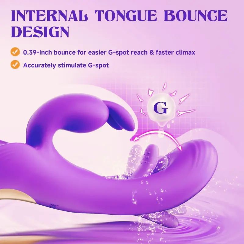 Vibromasseur Rabbit 4 en 1 – Stimulation du clitoris et du point G