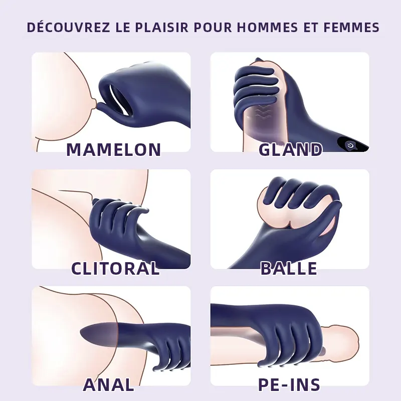 Vibromasseur Homme 9 Modes – Jouet Sexuel pour Hommes