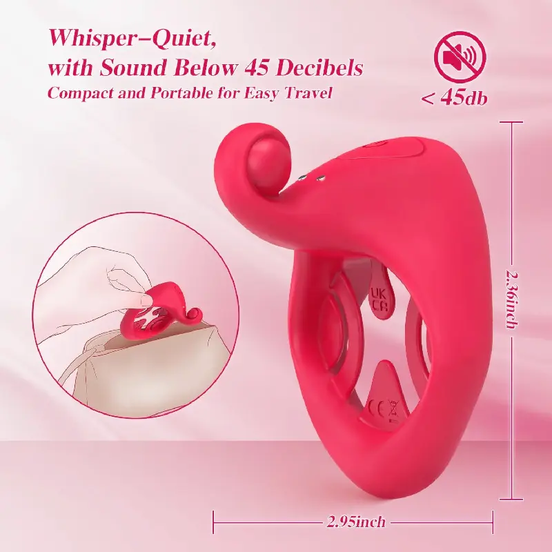 Anneau Vibrant avec Télécommande App pour Couples Adultes