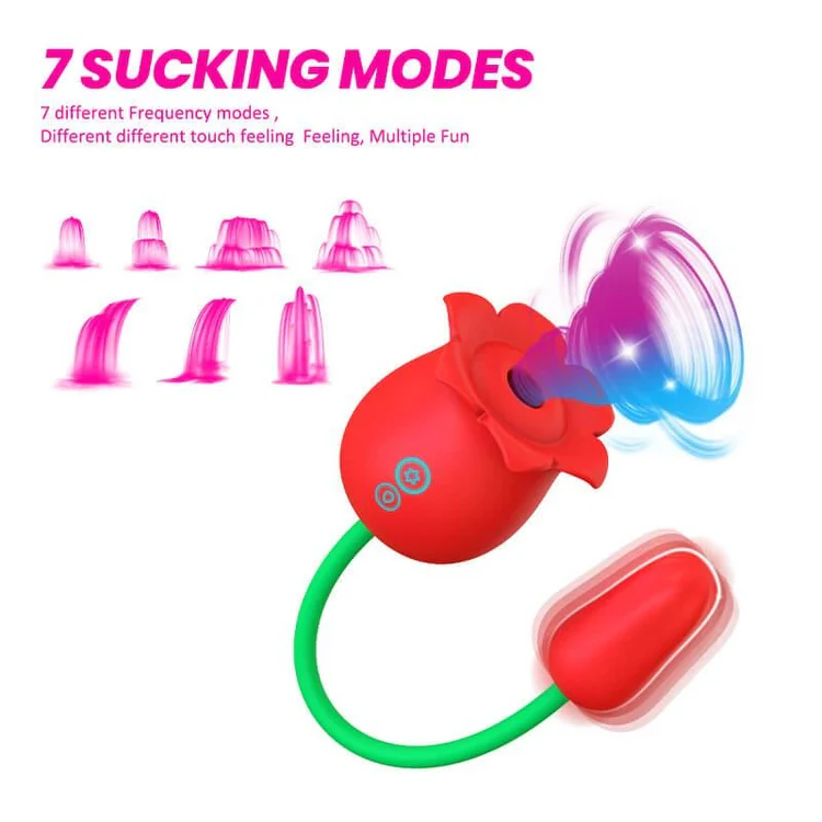 Rose Toy Suceur et Bullet – Plaisir Intime et Ciblé