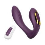 Vibromasseur pour couple avec télécommande