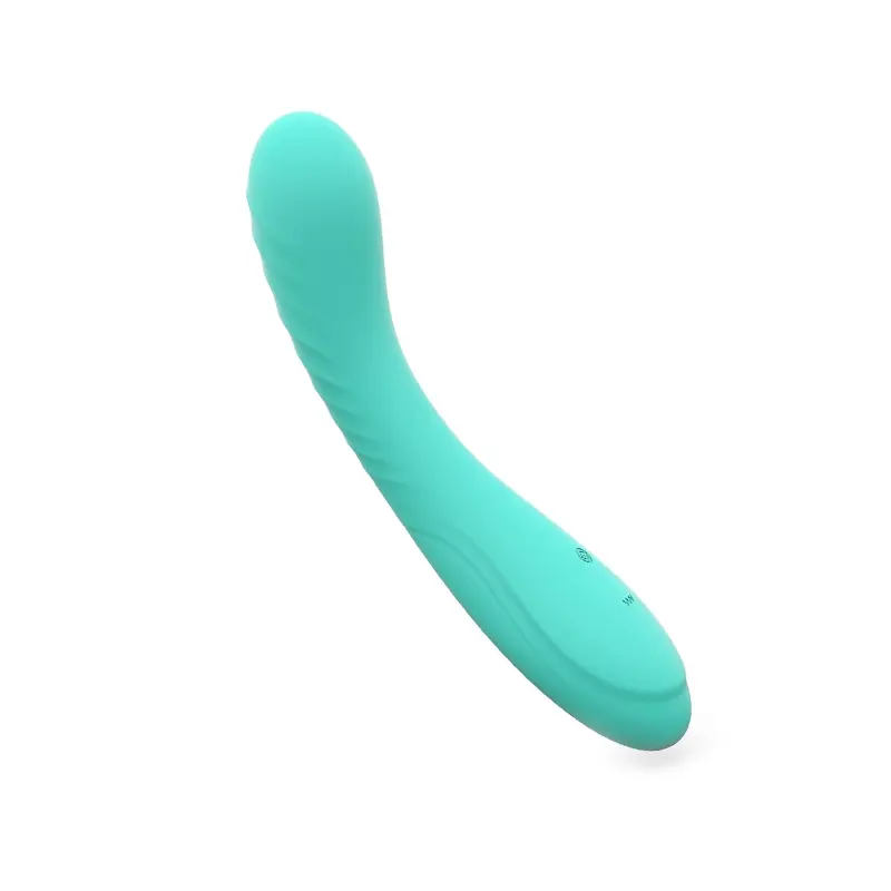 Vibromasseur incurvé en silicone – Stimulateur ergonomique texturé pour plaisir ciblé