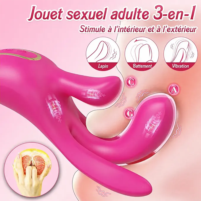 Vibromasseur flexible à plusieurs branches – Image 3