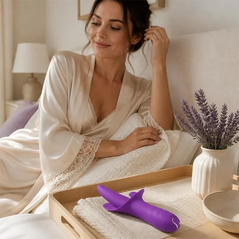 Masseur personnel violet à double stimulation – Image 6
