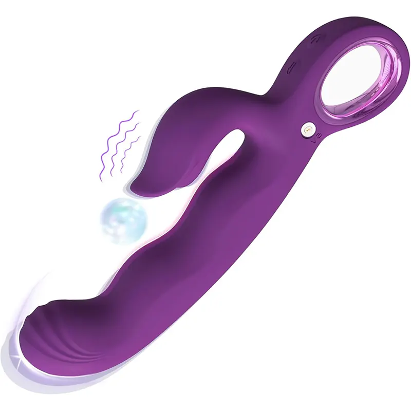 Masseur de Bien-être Personnel Rechargeable Violet